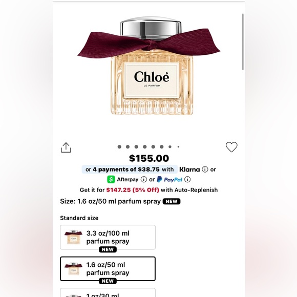 Chloe Le Parfum in Rich Burgundy - Picture 4 of 4